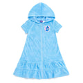 Lilo & Stitch Girls' Hooded Swimwear Cover Up Light Blue