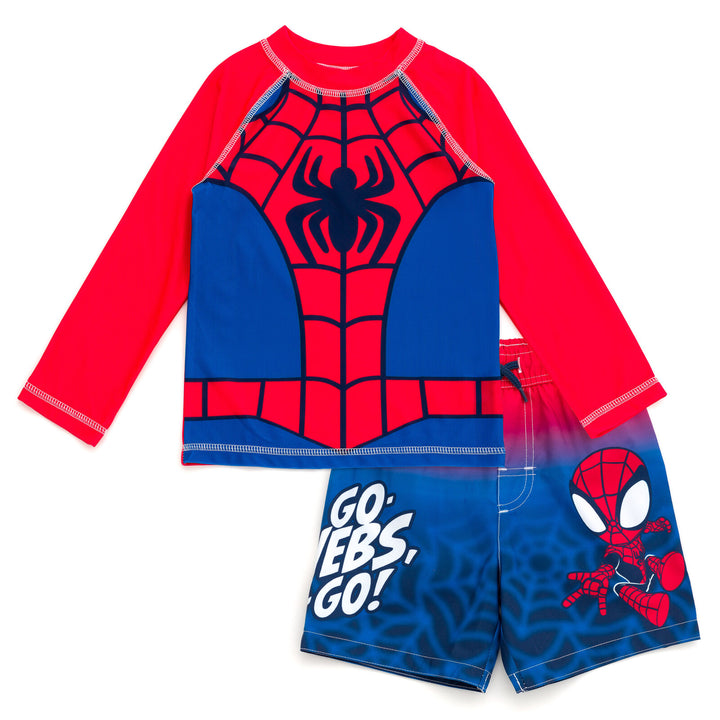 Marvel Spidey and His Amazing Friends Spider-Man Boys' Red Blue