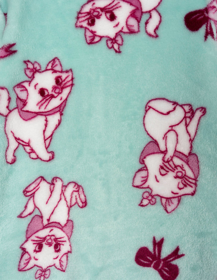 Disney Classics Baby Girls' Fleece Footed Sleep N Play Mint Green Marie