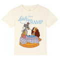 Disney Lady and the Tramp Boys' Short Sleeve T-Shirt Vanilla