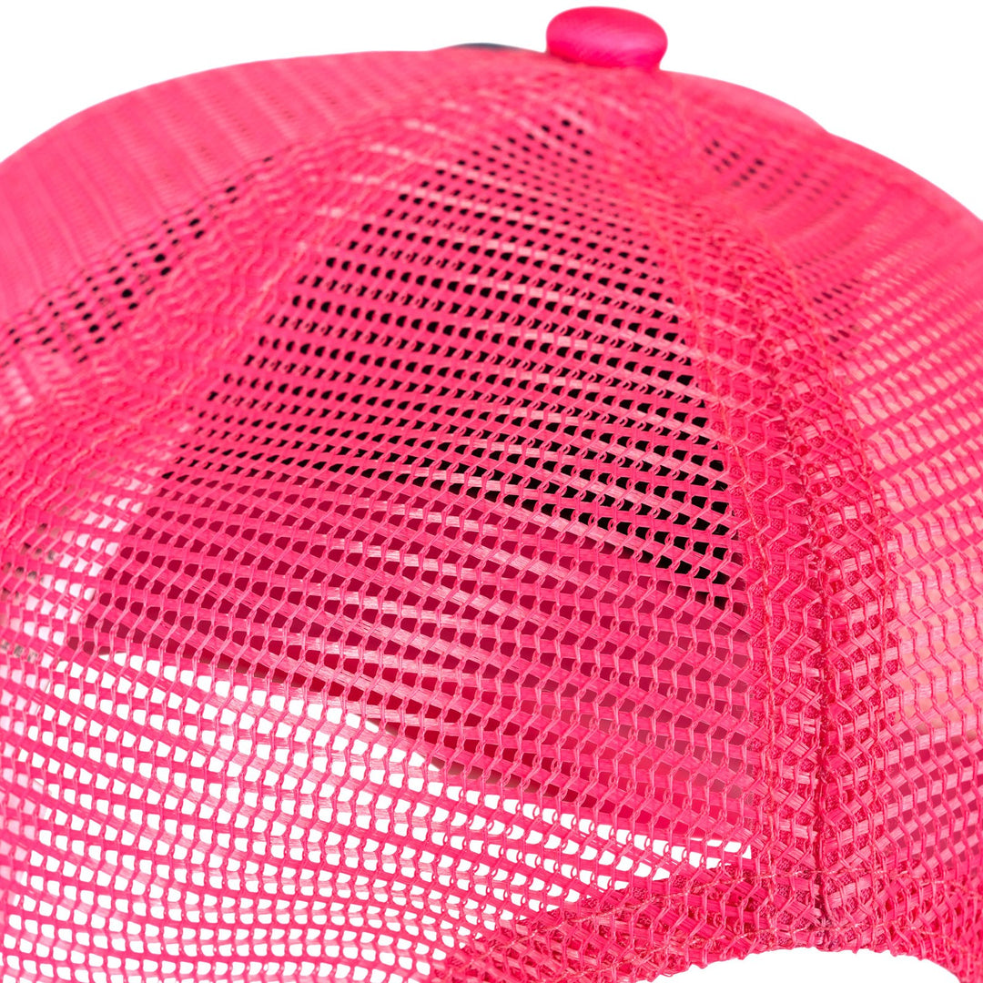 Monster Jam Sparkle Smash Girls' Strapback Baseball Cap Pink