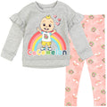 CoComelon Cocomelon JJ Pullover Fleece Sweatshirt and Pants Set
