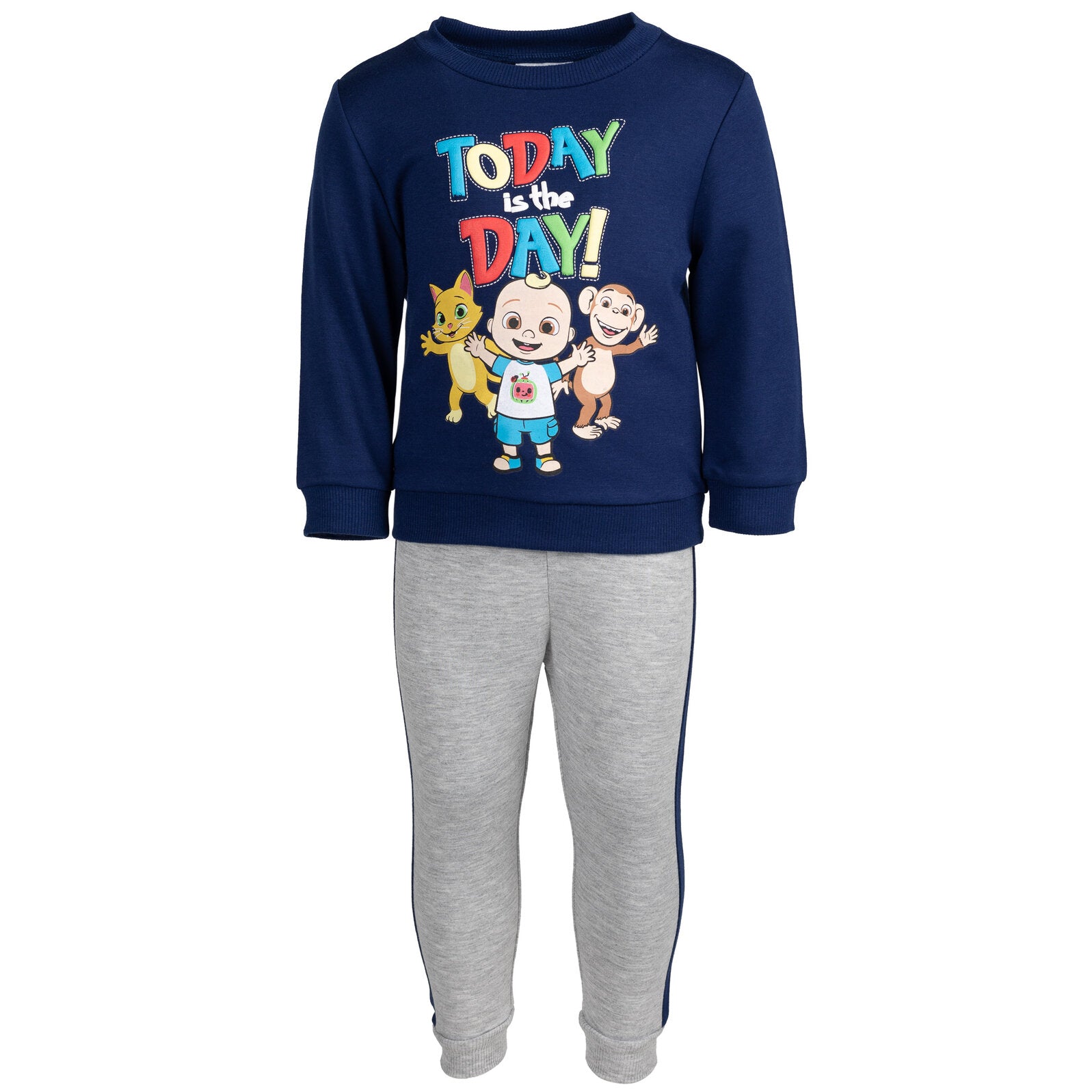 CoComelon Conjunto de sudadera polar y pantalón jogger