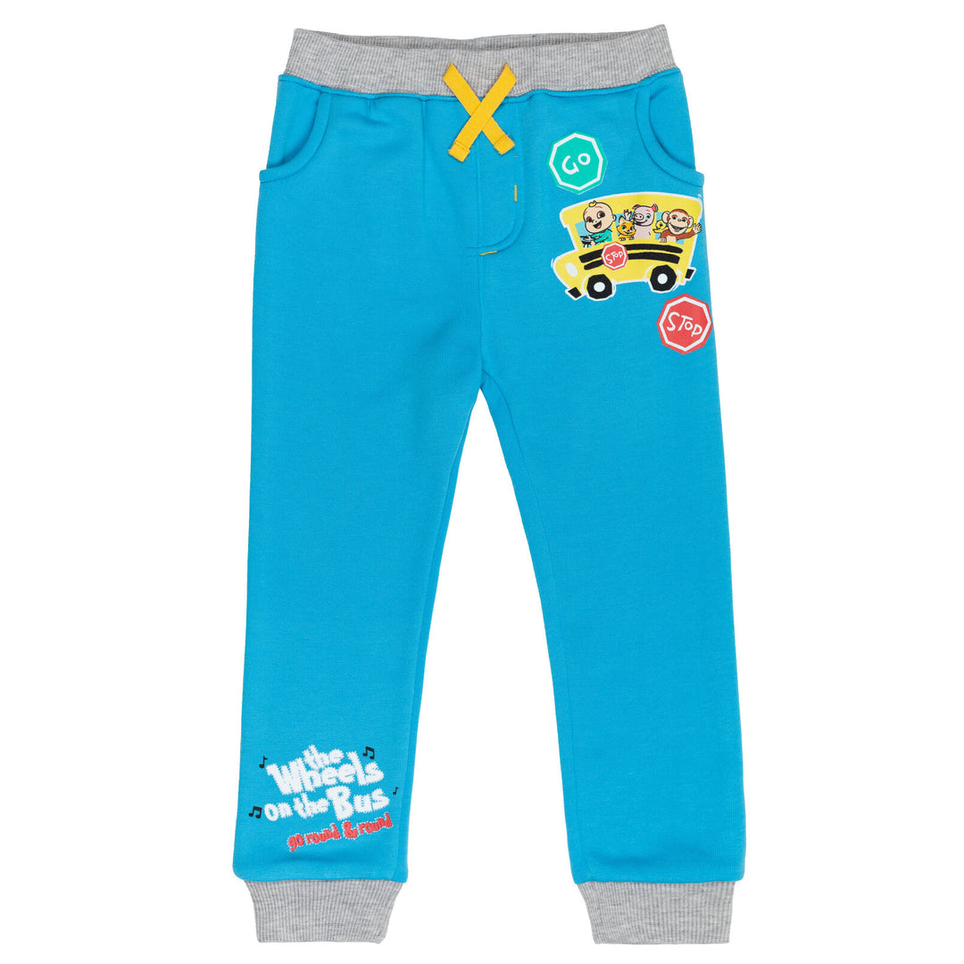 CoComelon JJ Pack de 2 pantalones jogger de forro polar