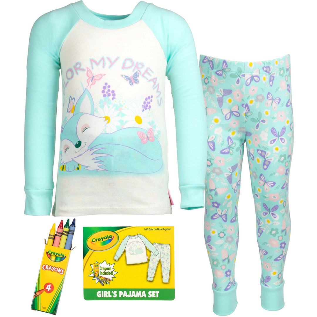 Crayola Pajama Shirt and Pants 3 Piece - imagikids