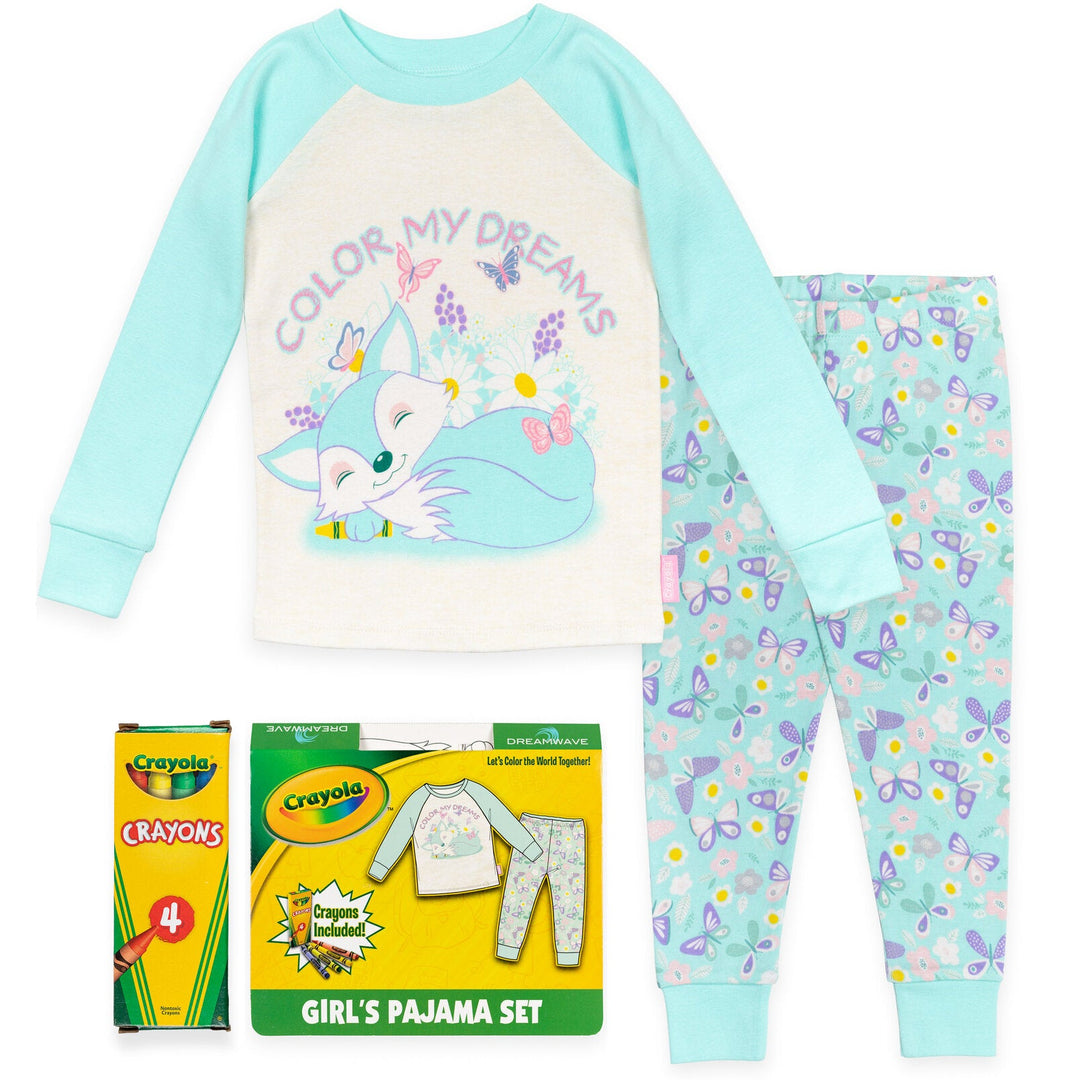 Crayola Pajama Shirt and Pants 3 Piece - imagikids