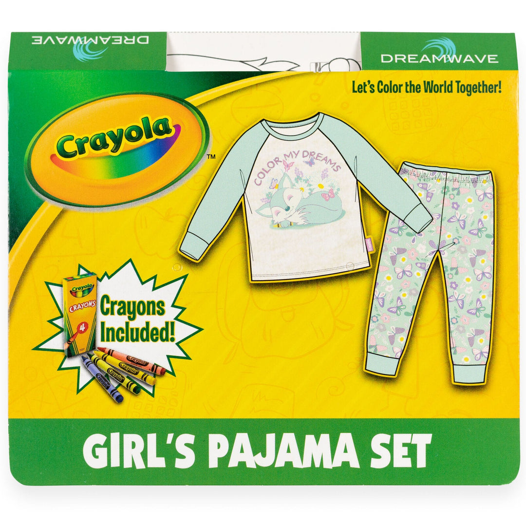 Crayola Pajama Shirt and Pants 3 Piece - imagikids