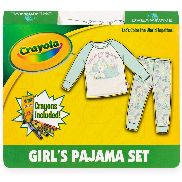 Crayola Pajama Shirt and Pants 3 Piece - imagikids