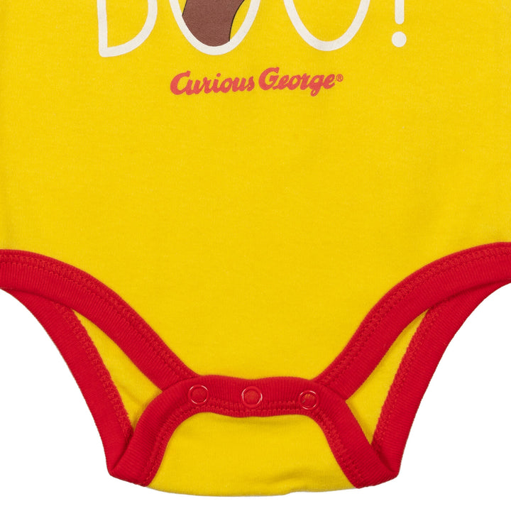 Curious George 2 Pack Short Sleeve Bodysuits