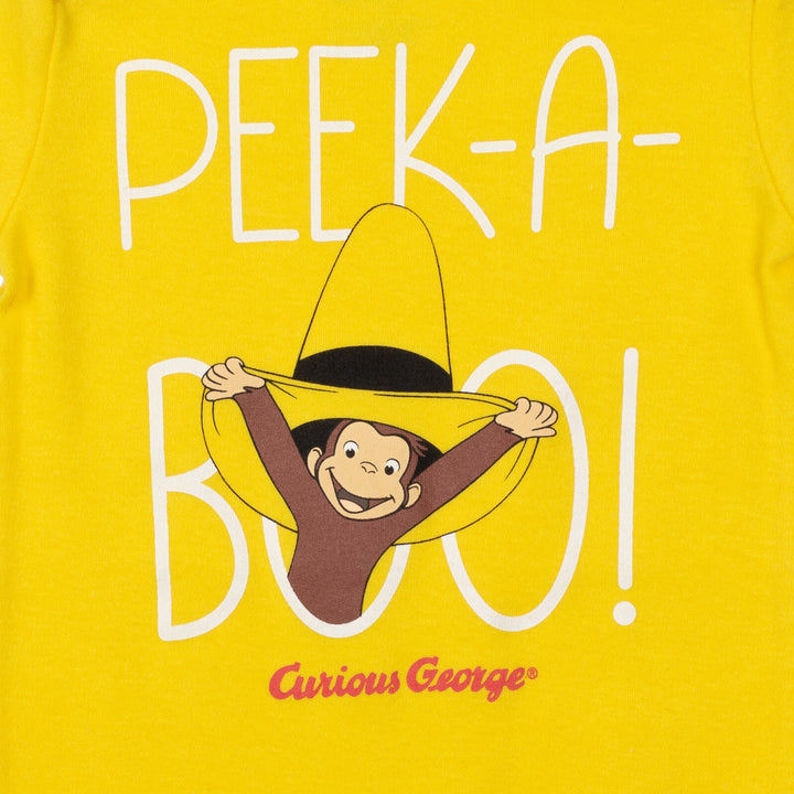 Curious George 2 Pack Short Sleeve Bodysuits