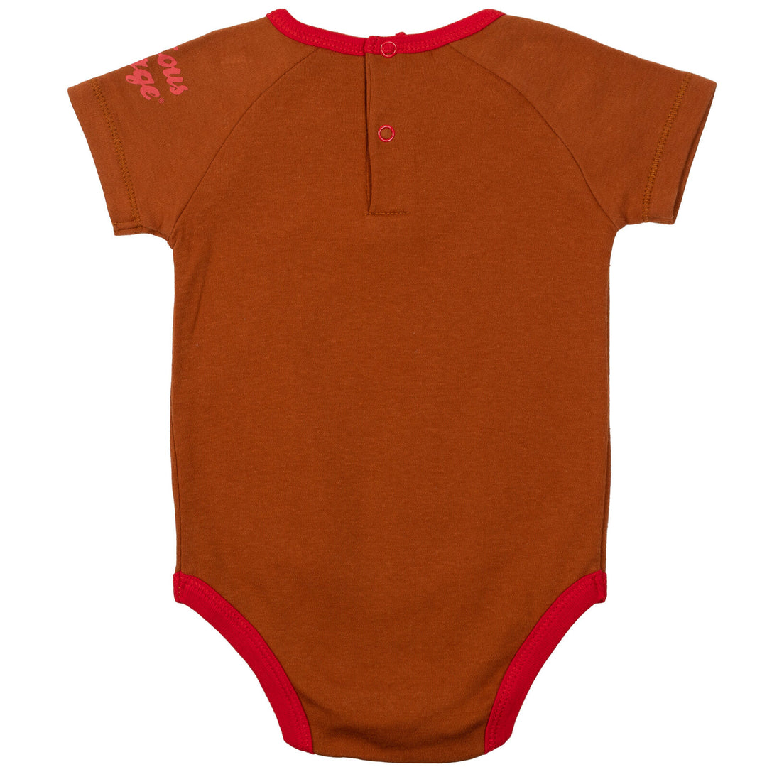 Curious George 2 Pack Short Sleeve Bodysuits