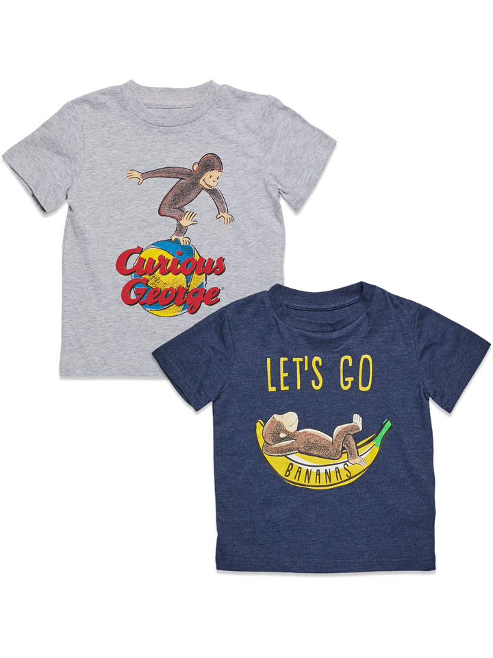 Curious George 2 Pack Graphic T-Shirt