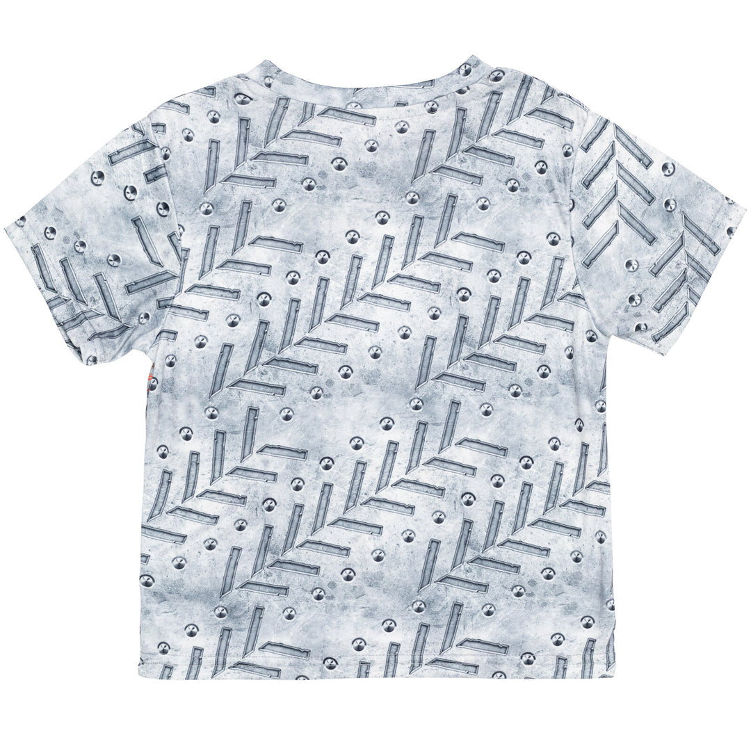 Monster Jam Maximum Destruction Boys' Athletic Short Sleeve T-Shirt Max D Grey