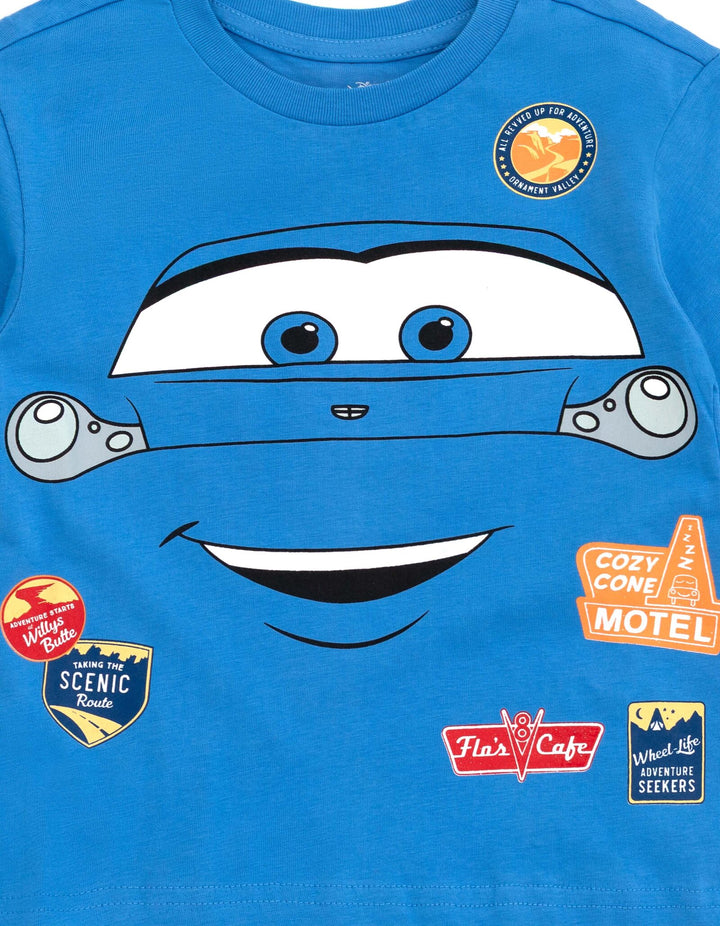 Cars Sally Carrera Boys' Cosplay Short Sleeve T-Shirt Blue