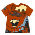 Cars Mater Men's Cosplay Short Sleeve T-Shirt Tow Rust