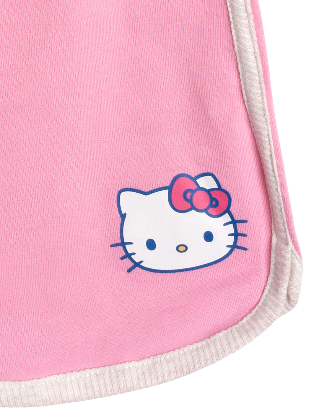 Hello Kitty Girls' 2-Piece T-Shirt and Pants Set Pink Oatmeal Heather