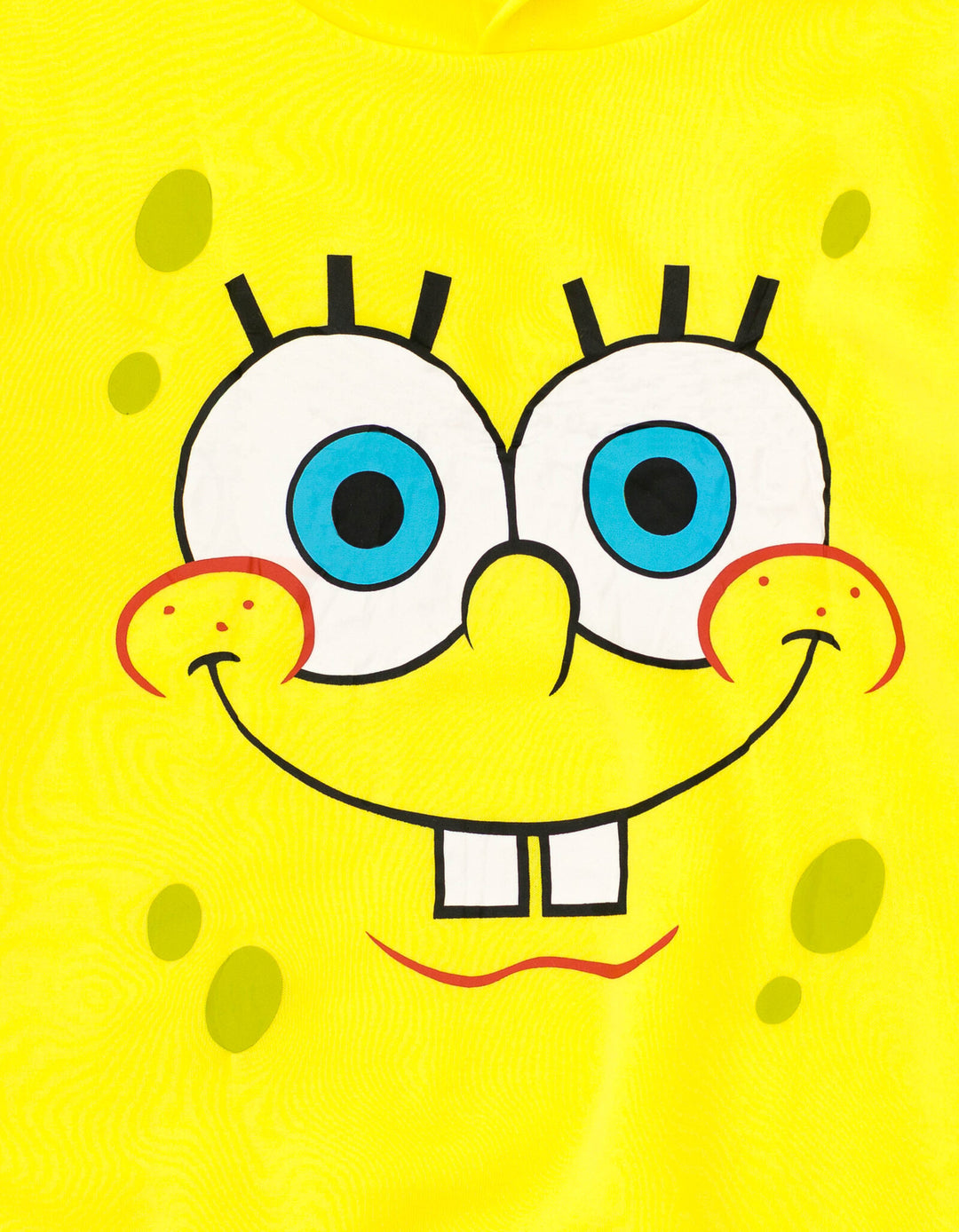 Nickelodeon SpongeBob SquarePants Adult Men or Women Fleece Pullover Hoodie Yellow Face