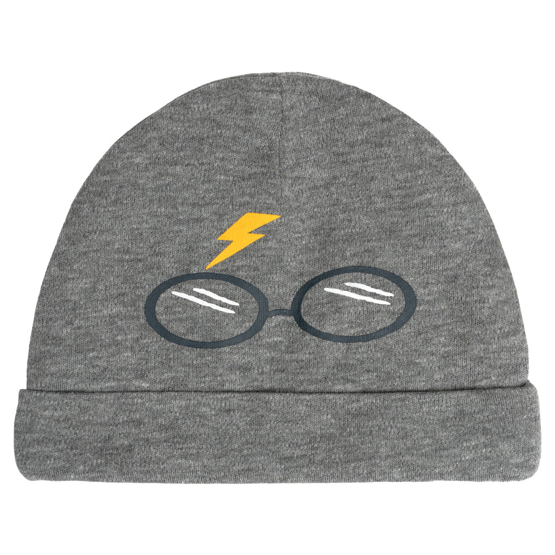 Harry Potter Baby Cosplay Bodysuit and Hat Set Grey