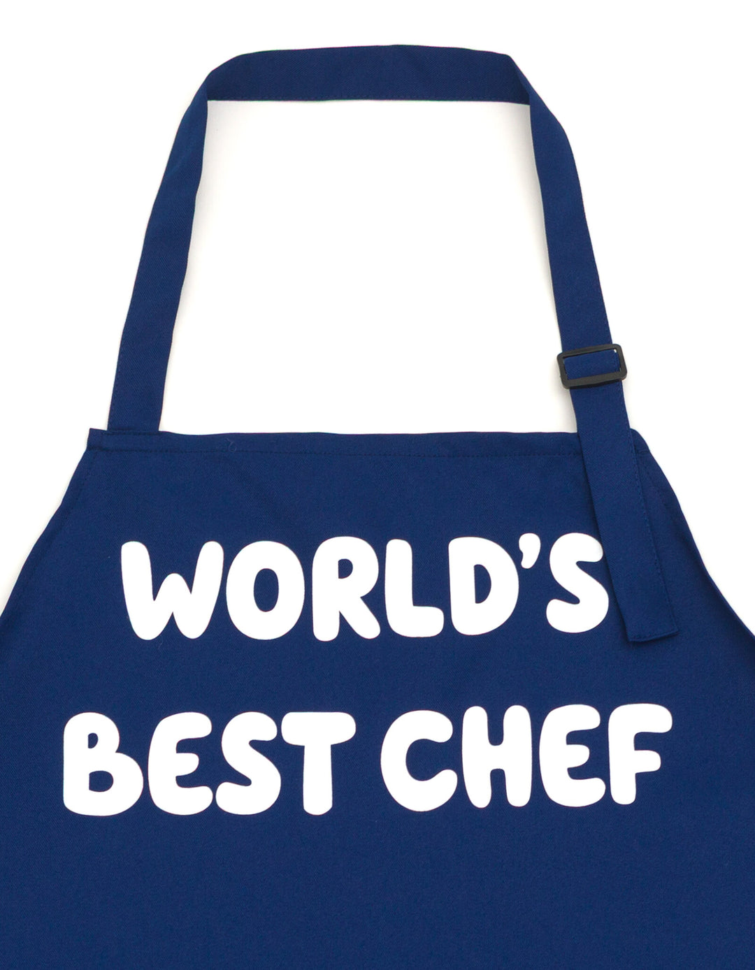 Bluey Adult Men or Women 2-Piece Apron and Chef Hat Set Navy Blue Bandit