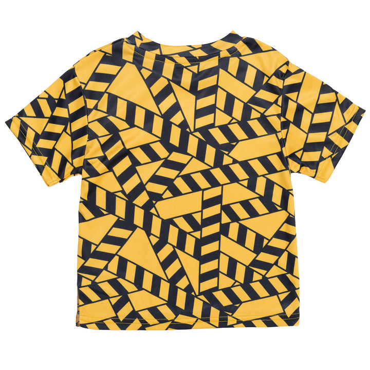 Monster Jam Earth Shaker Boys' Athletic Short Sleeve T-Shirt Yellow