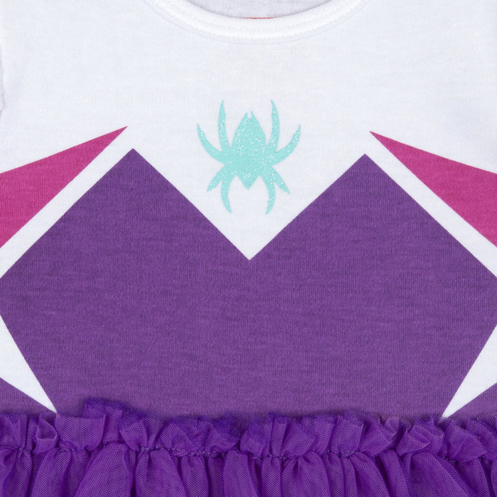 Marvel Spider-Verse Ghost-Spider Baby Girls' Purple