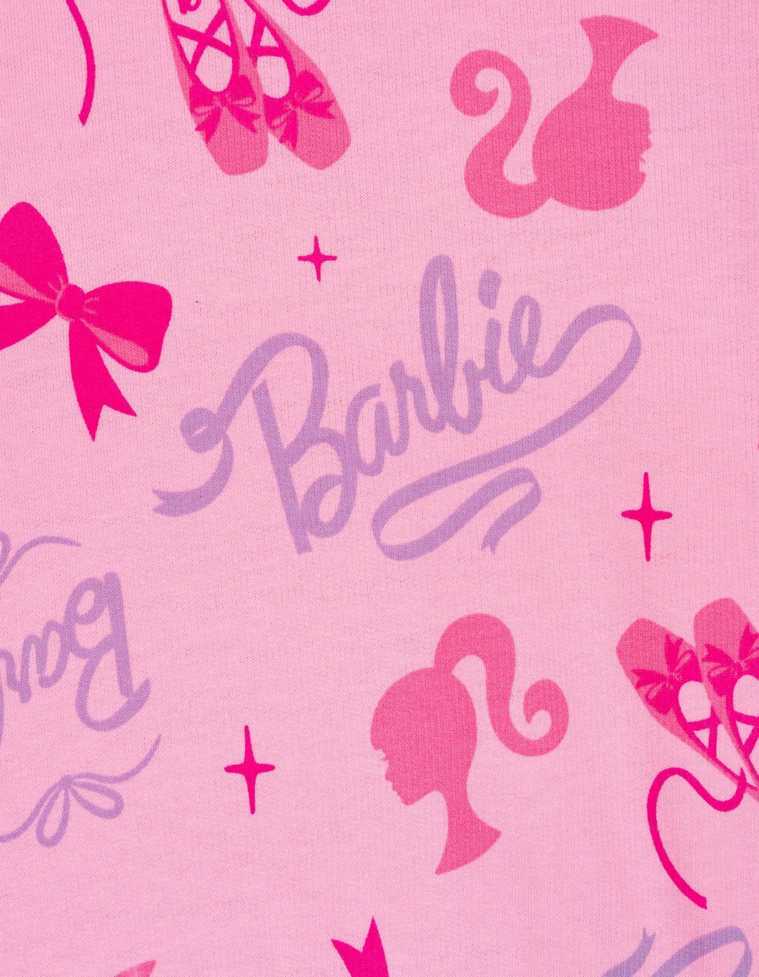 Barbie Girls' Glitter Tutu Dress Pink Purple Ombre