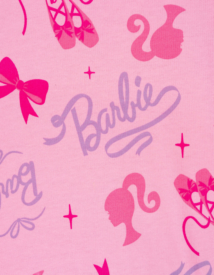 Barbie Girls' Glitter Tutu Dress Pink Purple Ombre
