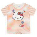 Hello Kitty Girls' Short Sleeve T-Shirt Stripe