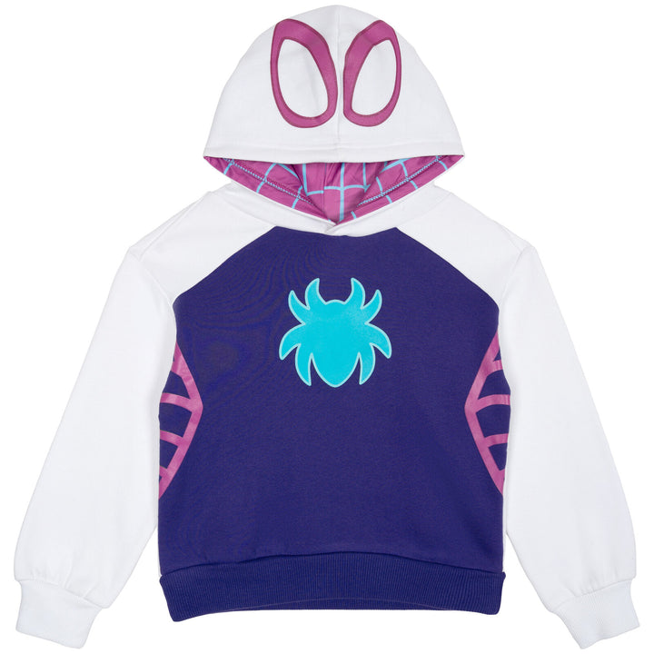 Marvel Spidey and His Amazing Friends Ghost-Spider Hoodie and Pants Set Purple