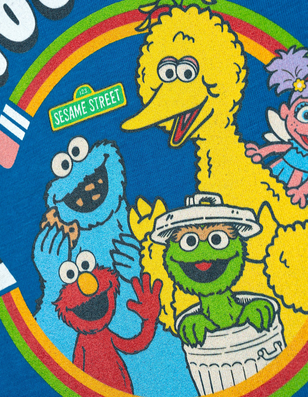 Sesame Street Boys' T-Shirt Medium Blue
