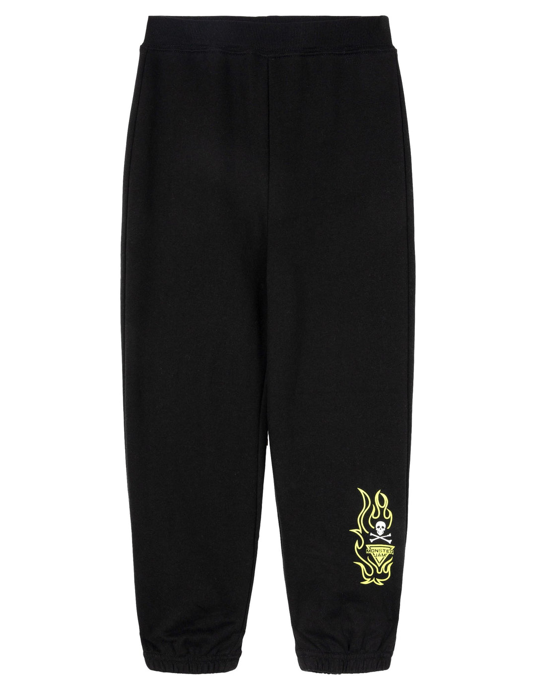 Monster Jam Boys' Fleece 2-Piece Hoodie and Pants Set Black Grave Digger
