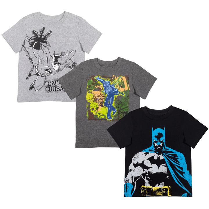 DC Comics Justice League 3 Pack Graphic T-Shirts