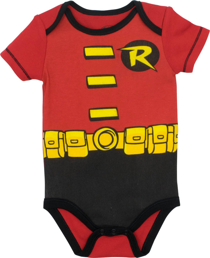 DC Comics 5 Pack Bodysuits