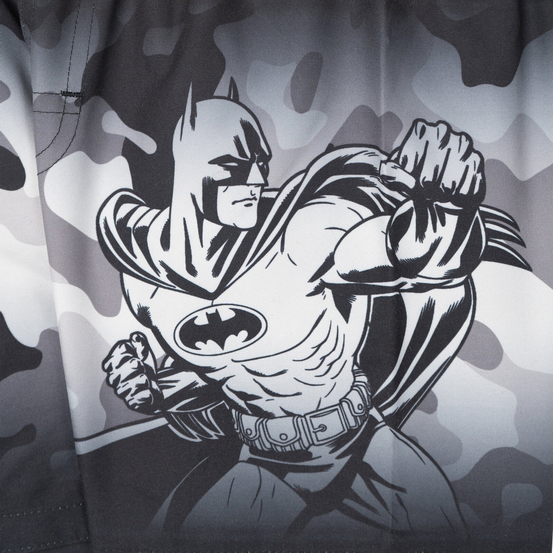 Batman Rash DC Comics Batman Cosplay Rash Guard, Swim Trunks and Detachable Cape ...