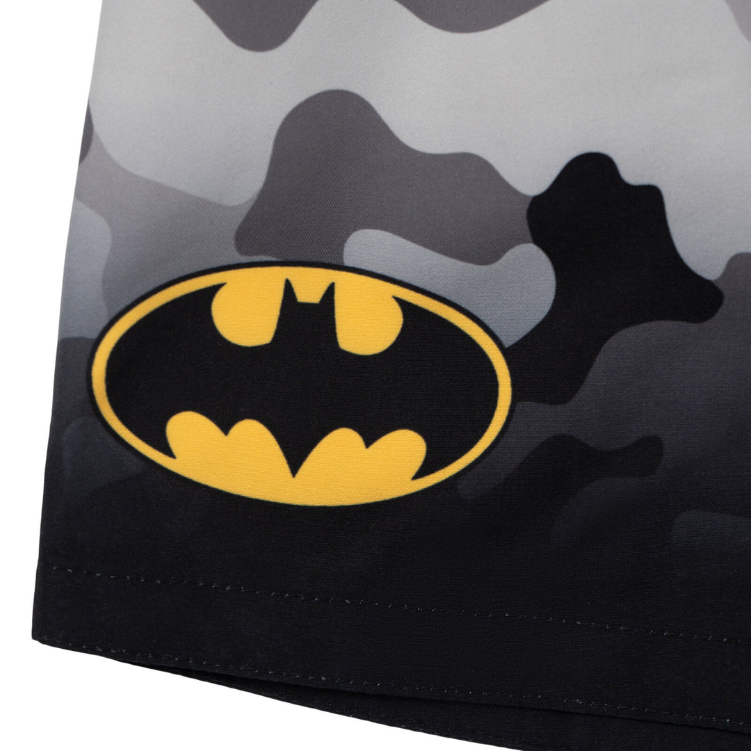 Batman Rash DC Comics Batman Cosplay Rash Guard, Swim Trunks and Detachable Cape ...
