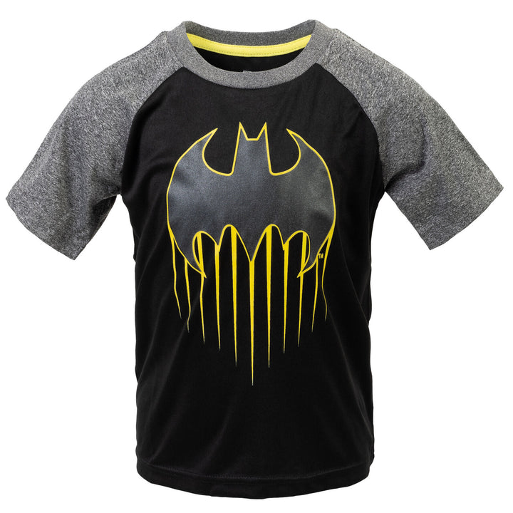 DC Comics Liga de la Justicia Paquete de 3 Raglan Camiseta gráfica