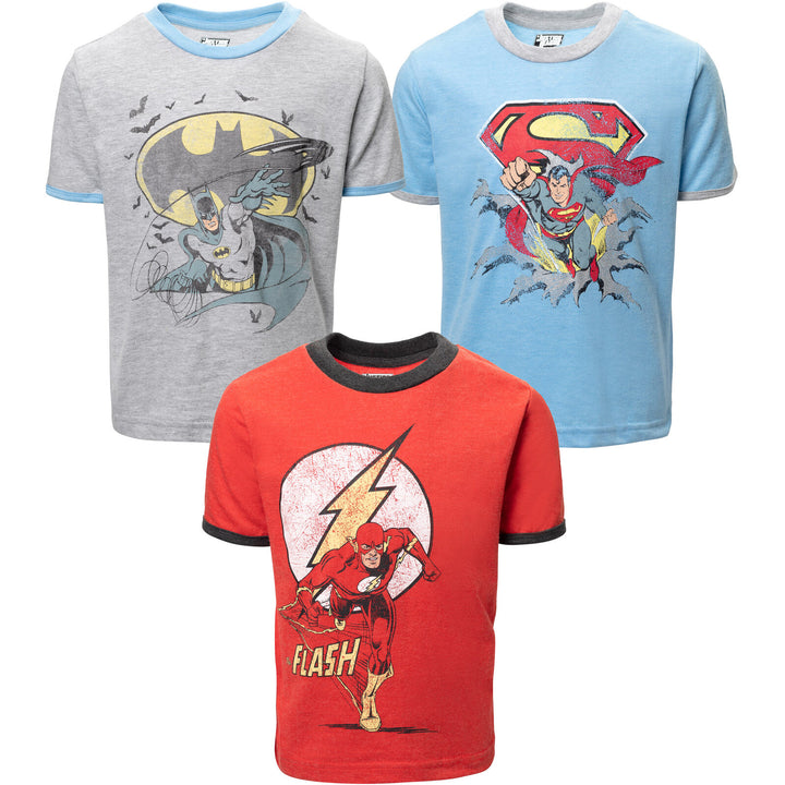 DC Comics 3 Pack Graphic T-Shirts