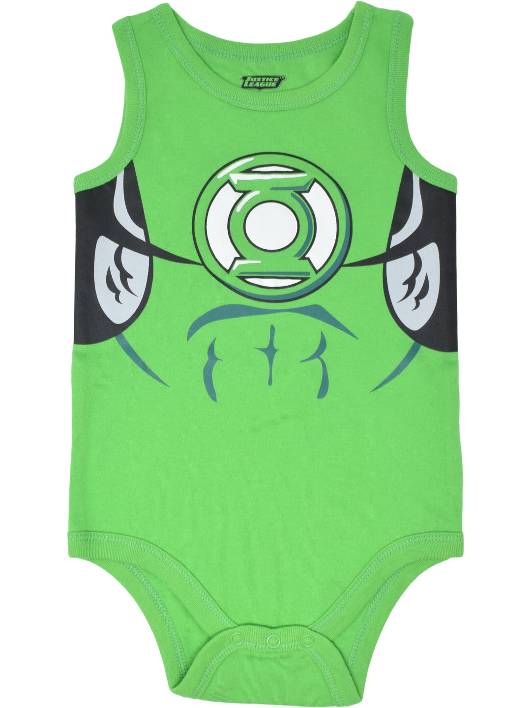 Justice League 5 Pack Sleeve Less Bodysuit