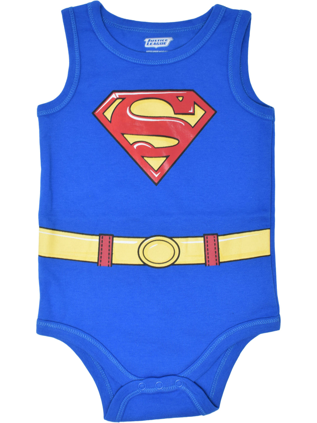 Justice League 5 Pack Sleeve Less Bodysuit