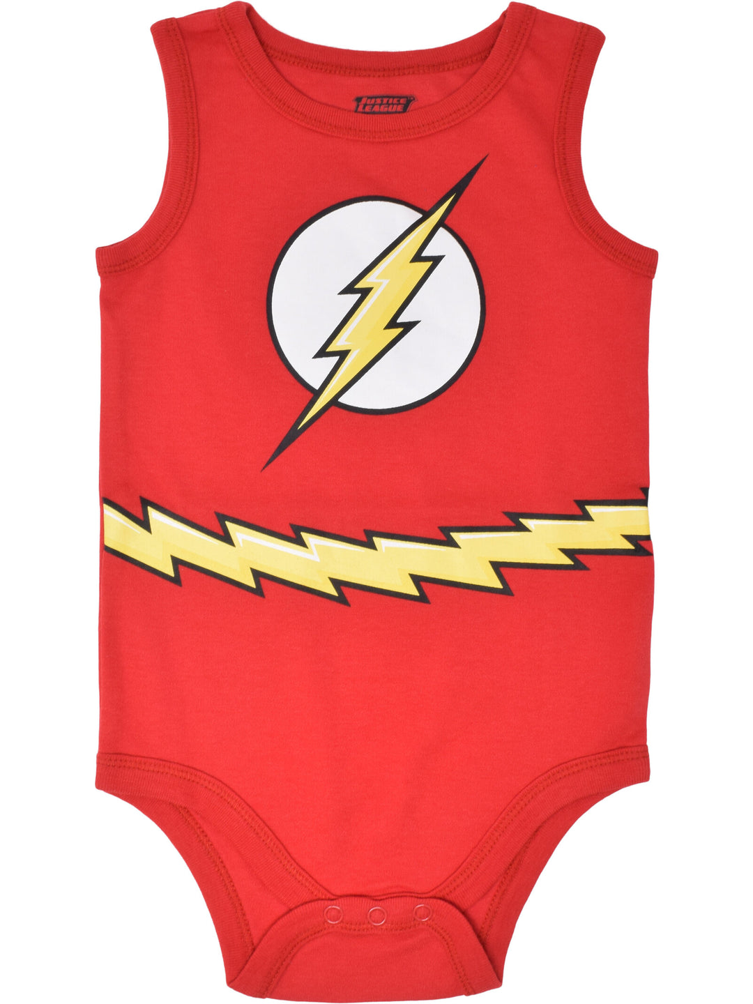 Justice League 5 Pack Sleeve Less Bodysuit