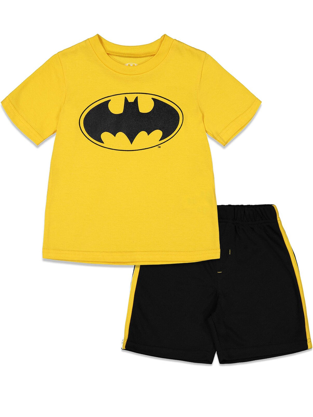 Conjunto de camiseta gráfica y pantalones cortos de Batman