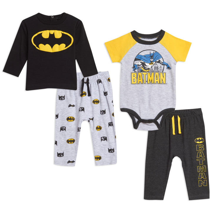 DC Comics Batman Mix 'n' Match 4 Piece Outfit Set