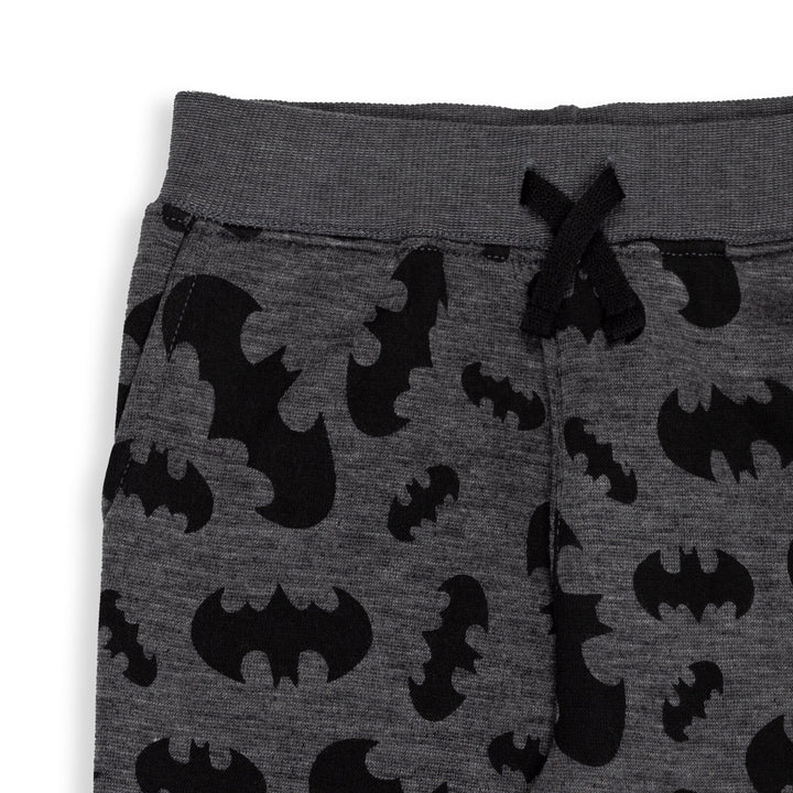 DC Comics Justice League Batman - Pack de 2 pantalones jogger de forro polar