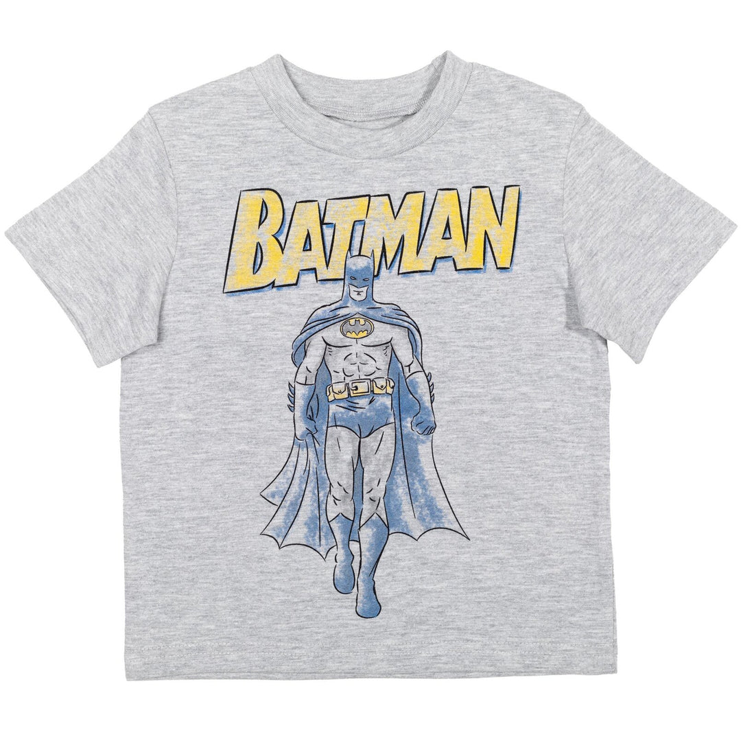 Batman 3 Piece Outfit Set: T-Shirt Shorts