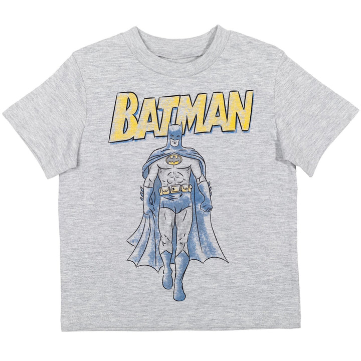 Batman 3 Piece Outfit Set: T-Shirt Shorts