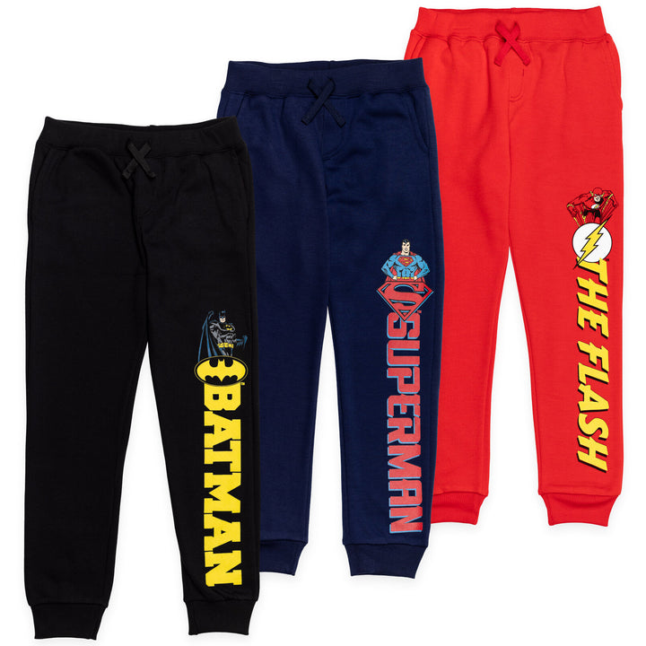 DC Comics Justice League Fleece 3 Pack Pants