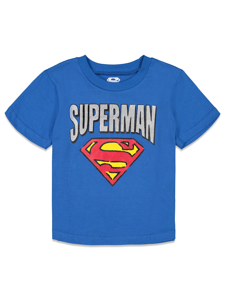 Superman Graphic T-Shirt & Shorts Set