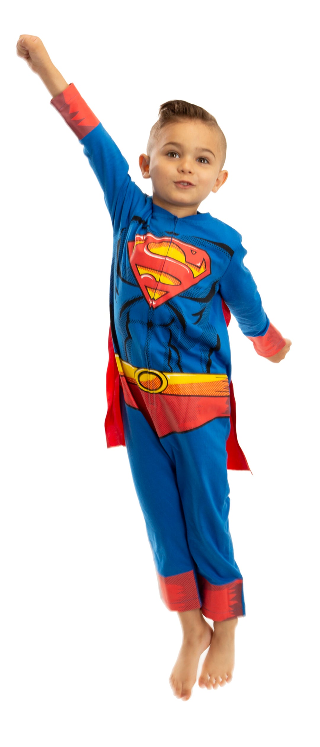 Superman Costume Caped Coverall & Cape Set