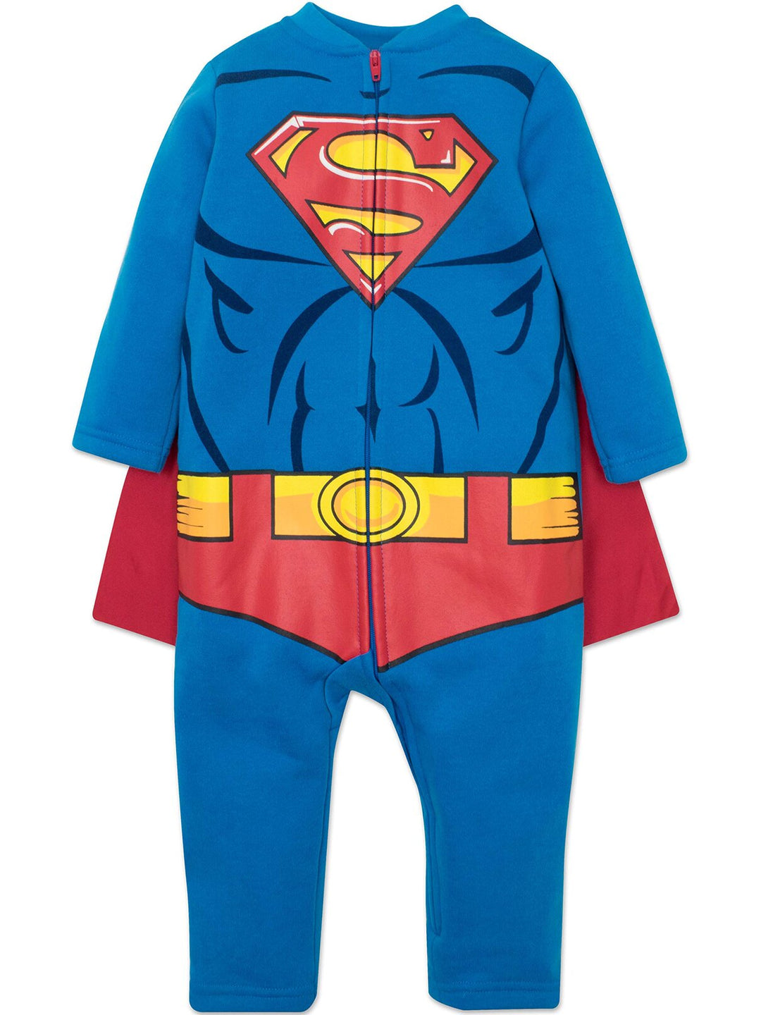 Superman Costume Caped Coverall & Cape Set