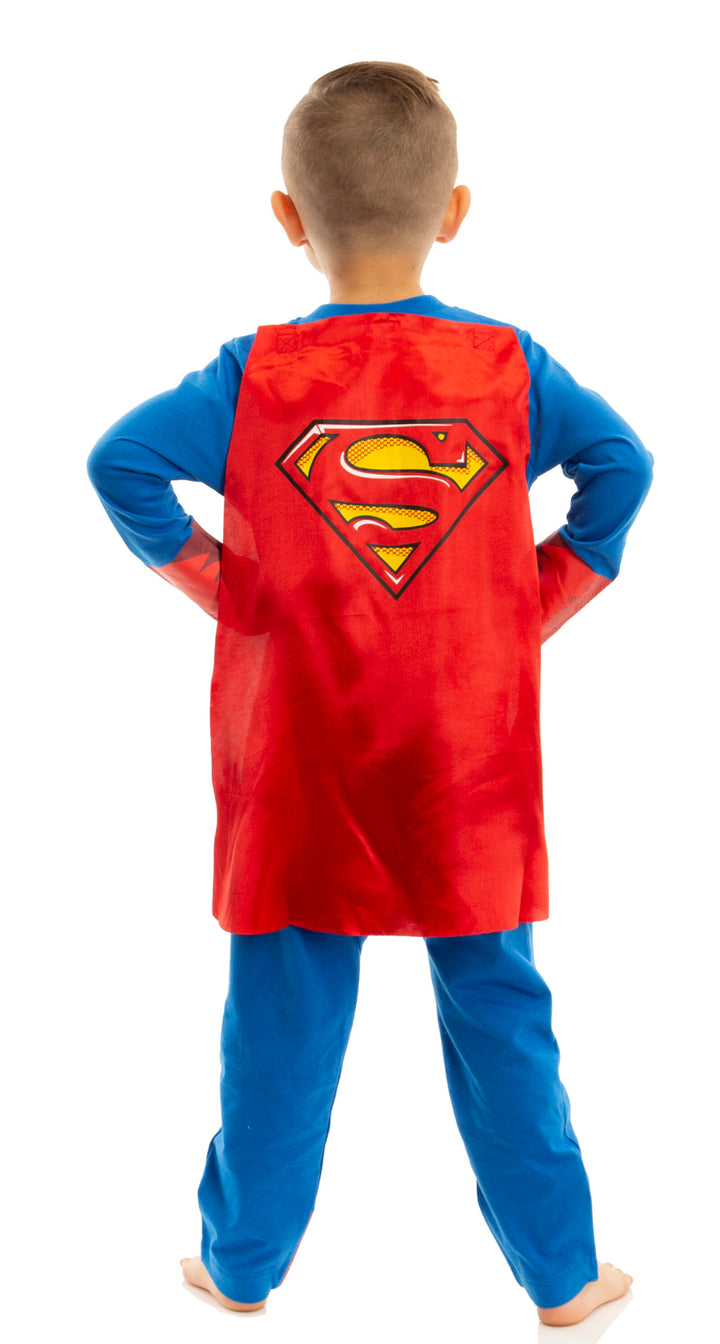 Superman Costume Caped Coverall & Cape Set